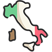 Italian Map Icon